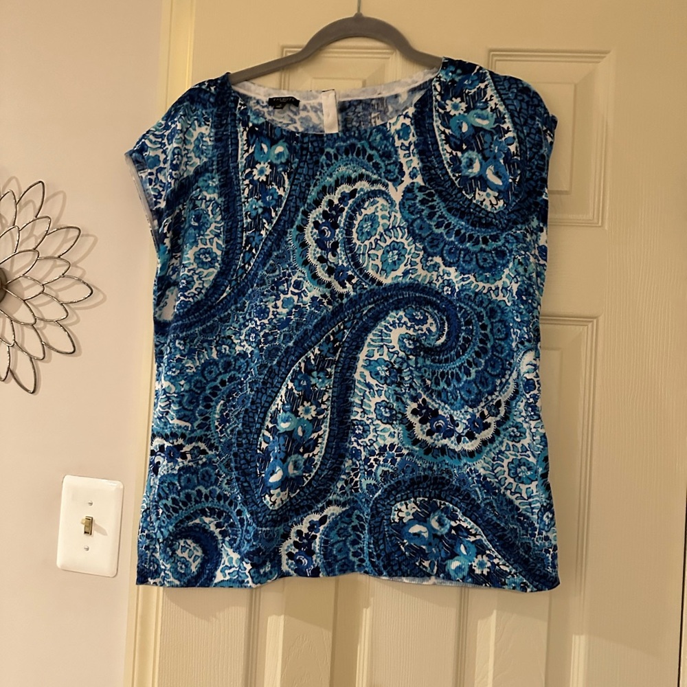 Talbots Cotton Blend Top, size X